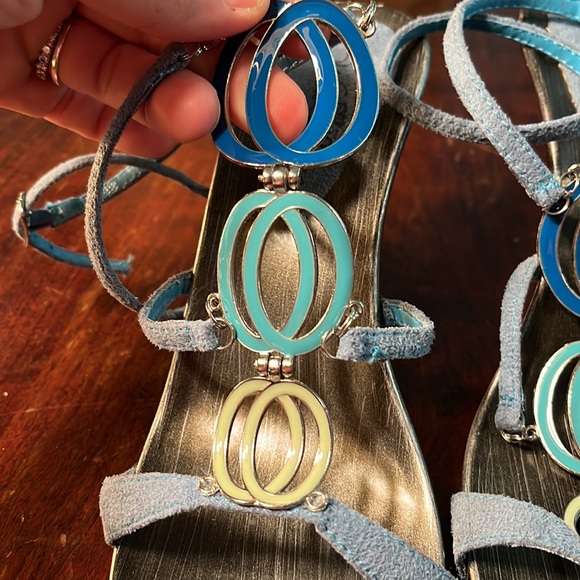 Wild Rose heels, sz 8.5m - Picture 8 of 16